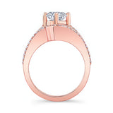 Split Shank Wedding Set