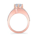 Split Shank Wedding Set