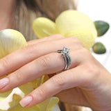 Split Shank Wedding Set