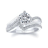 Split Shank Wedding Set