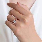 Criss Cross Ring Set