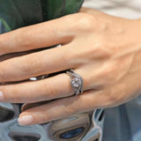 Criss Cross Ring Set