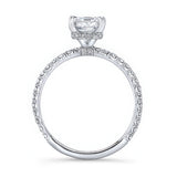 Ella Emerald Cut Diamond Engagement Ring