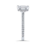 Ella Emerald Cut Diamond Engagement Ring
