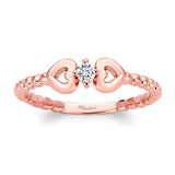 Double Heart Promise Ring
