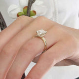 Emerald Cut Engagement Ring