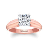 1 Carat Moissanite Solitaire Engagement Ring