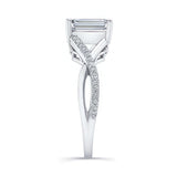 2 Carat Radiant Cut Diamond Ring