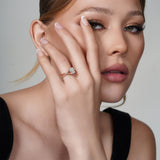 2 Carat Emerald Cut Diamond Ring
