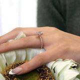 1.25 Carat Oval Lab Grown Diamond Ring