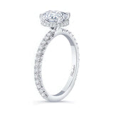 1.25 Carat Oval Lab Grown Diamond Ring