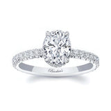 1.25 Carat Oval Lab Grown Diamond Ring
