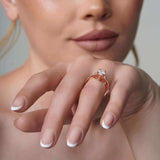 One Carat Oval Diamond Ring