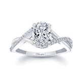 One Carat Oval Diamond Ring