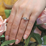 One Carat Princess Cut Diamond Ring