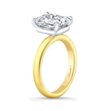 Radiant Cut Solitaire Engagement Ring