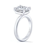 Radiant Cut Solitaire Engagement Ring