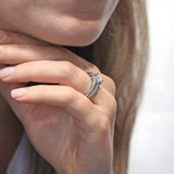 Princess Cut Diamond Engagement Ring Set