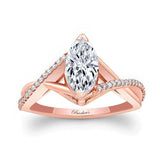 1 Carat Marquise Diamond Ring