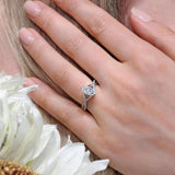 1 Carat Marquise Diamond Ring