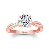 Twist Solitaire Engagement Ring