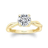 Twist Solitaire Engagement Ring