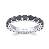 3 Carat Black Diamond Eternity Band
