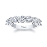 2.1 Carat Lab Diamond Half Eternity Band