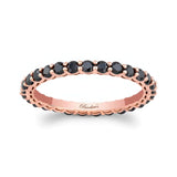 1 Carat Black Diamond Eternity Band