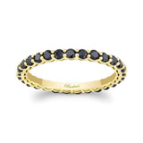 1 Carat Black Diamond Eternity Band