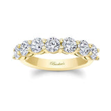 2.1 Carat Lab Diamond Half Eternity Band