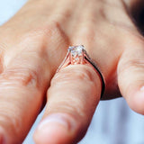 Moissanite Vintage Ring