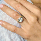 3 Carat Cushion Cut Diamond Ring