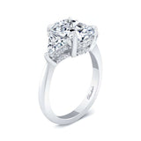 3 Carat Cushion Cut Diamond Ring