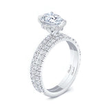 Pear Shape Diamond Wedding Set