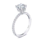3 Carat Diamond Halo Engagement Ring