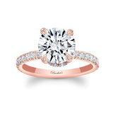 3 Carat Diamond Halo Engagement Ring