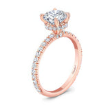 3 Carat Diamond Halo Engagement Ring