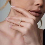 Diamond Halo Engagement Ring