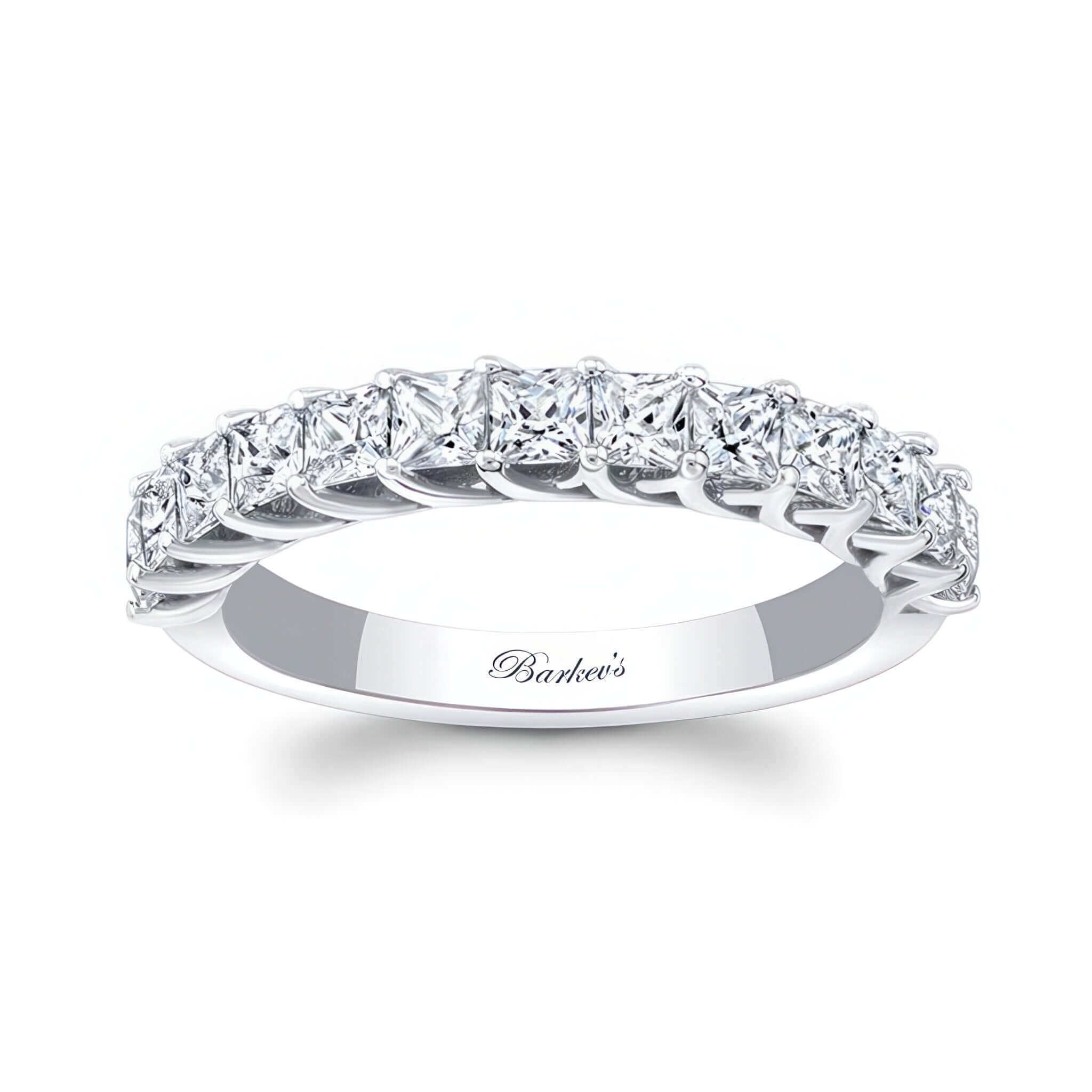 【貴重】Refiena CD「an eternity」 1.3 Carat Princess Cut Diamond Half Eternity Band | Barkev's