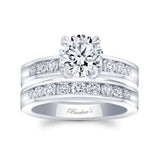 1 Carat Lab Diamond Wedding Ring Set