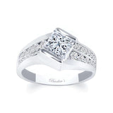 Princess Cut Channel Set Diamond Ring