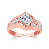 Princess Cut Channel Set Diamond Ring