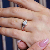 Princess Cut Channel Set Diamond Ring