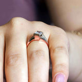 Princess Cut Channel Set Diamond Ring