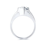 Princess Cut Channel Set Diamond Ring