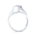 Princess Cut Channel Set Diamond Ring Set