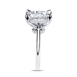 5 Carat Radiant Cut Moissanite Ring