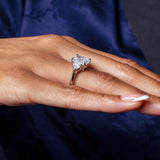 3.5 Carat Radiant Cut Diamond Ring