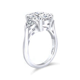 3.5 Carat Radiant Cut Diamond Ring